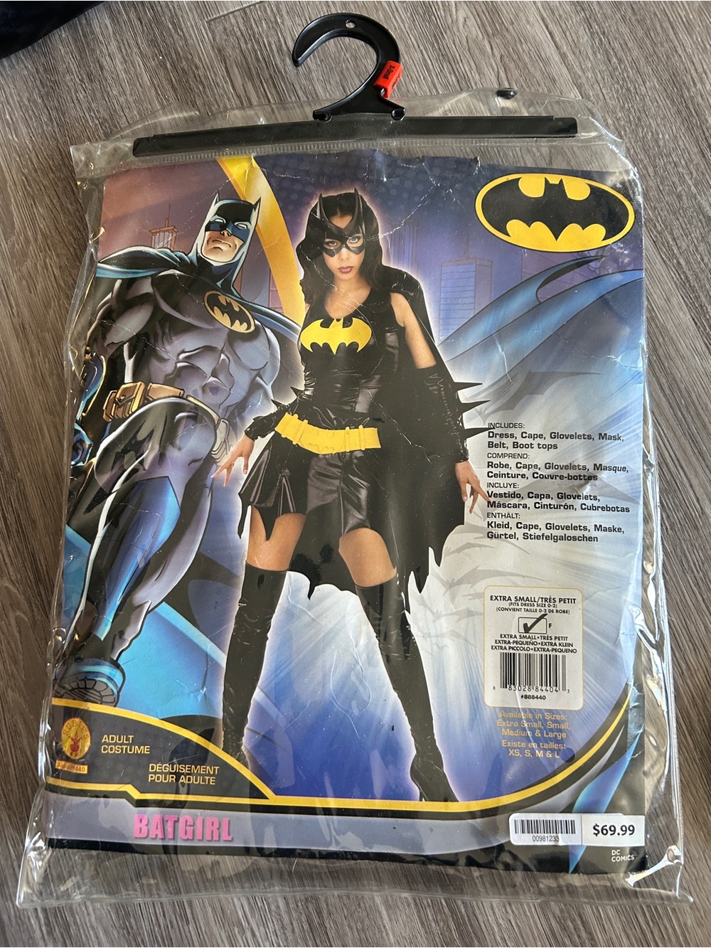 Women’s XS Batman costume